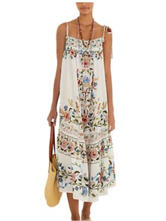 FARM Rio Dresses & Skirts - Women's NEW FARM Rio Stitched Garden Print Tie Shoulder Dress sz XS